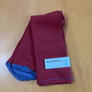 NWT Bonne Maison mid-calf sock US 7.5-9.5